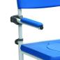 Preview: Drive Medical Dusch-Toilettenrollstuhl ASTON 5" Räder